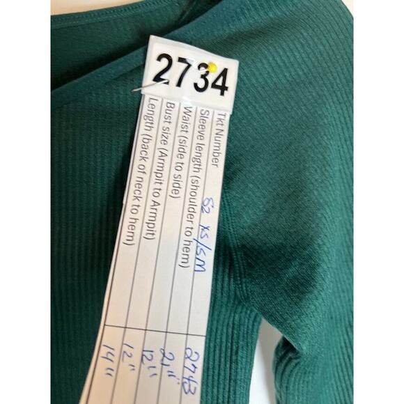 Urban Social Off The Shoulder Long Sleeve Top Snow Pine Size XS Boho - Picture 9 of 9